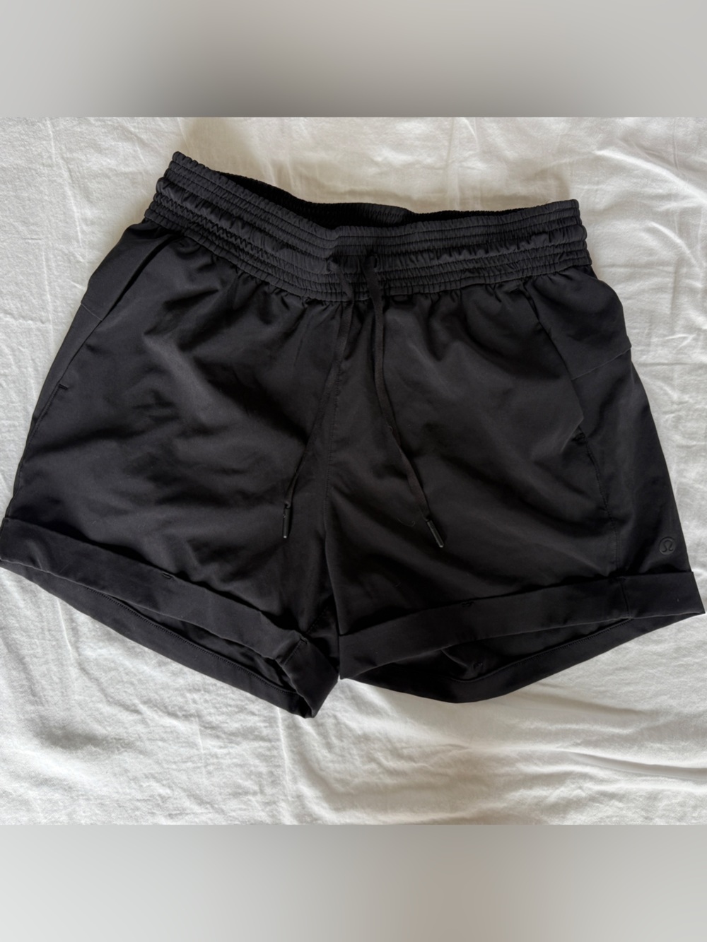Black Lululemon shorts